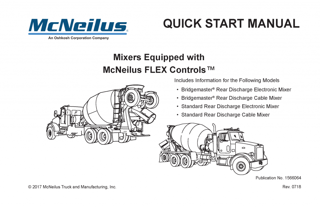 Mixed Equipped with McNeilus Flex Control Manual